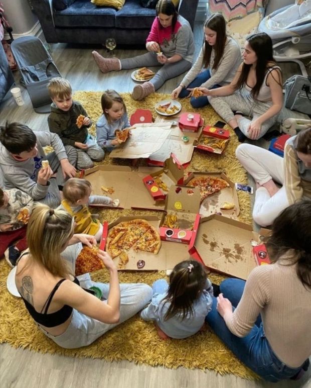 Sue previously showed off what takeaway night looks like for the family