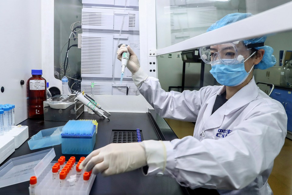 Four different vaccines are currently being developed by teams in China