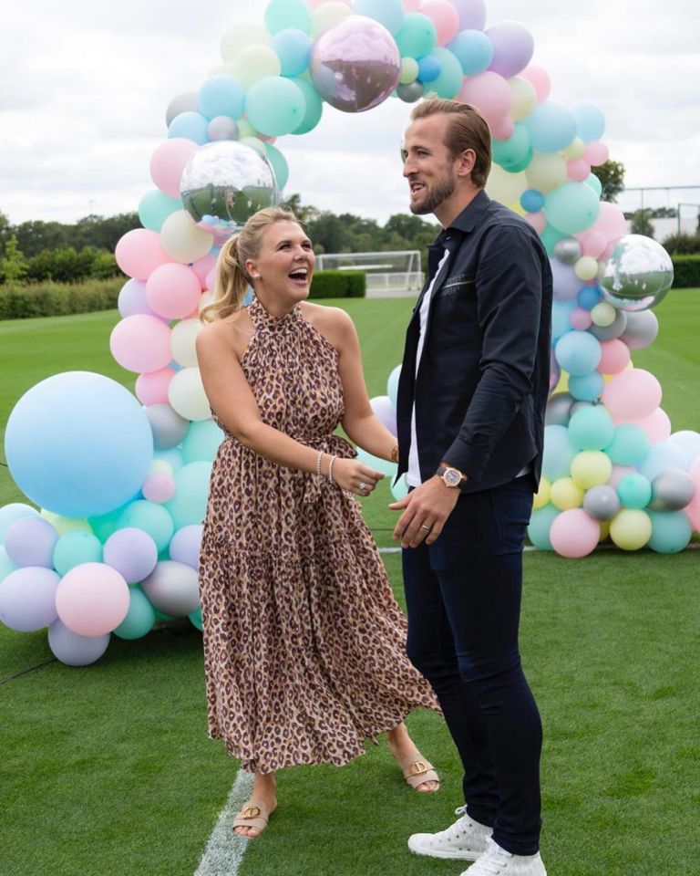 Harry Kane shares happy moments on Instagram with wife Katie Goodland