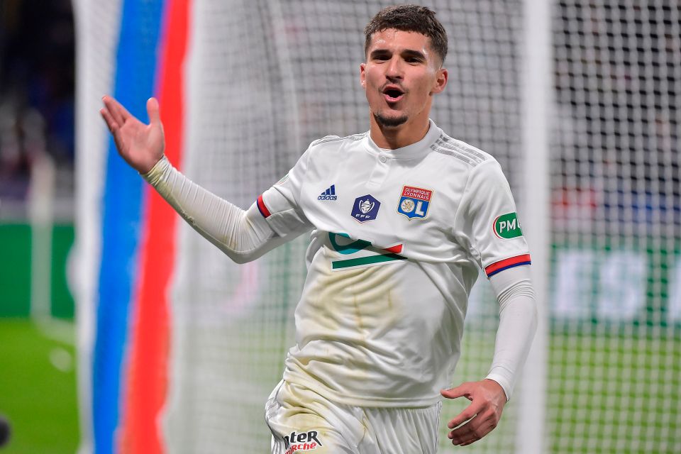 Lyon playmaker Houssem Aouar has been heavily linked with a move to Arsenal