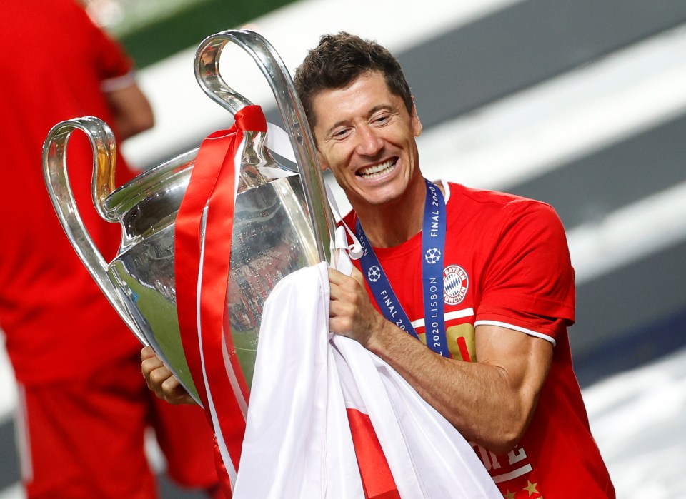 Robert Lewandowski is expected to pick up the prize for his amazing goalscoring exploits