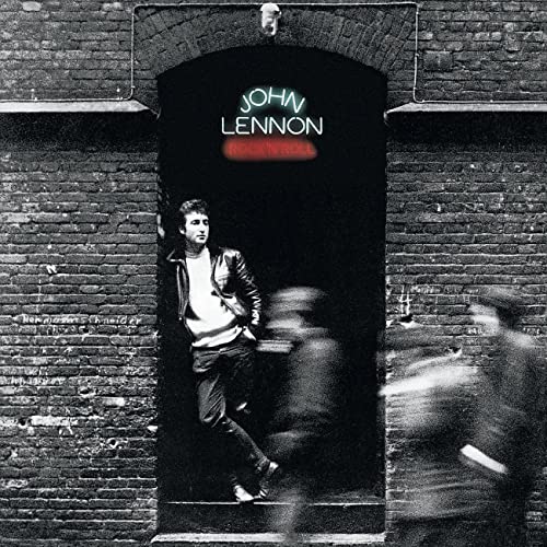 The graffitied doorway where a leather-jacketed Lennon posed for the photo that ended up as the cover of his 1975 Rock ’N’ Roll album is still there