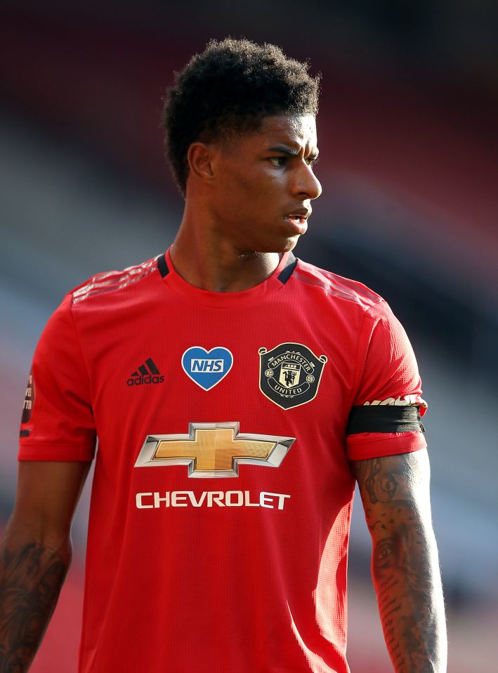 Manchester United star Marcus Rashford has urged ministers to give free school meals to needy kids in October half-term