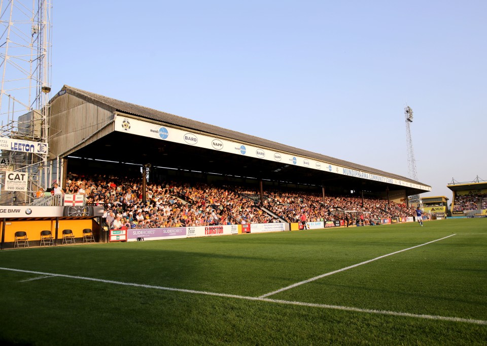 Cambridge will welcome fans back to their stadium next week