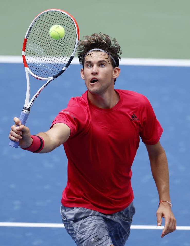 Thiem but the incident at the end of the first set behind him to march to a straight-sets victory