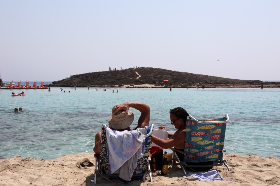 Brits can have a "normal" holiday in Cyprus - without masks, and with quiet beaches