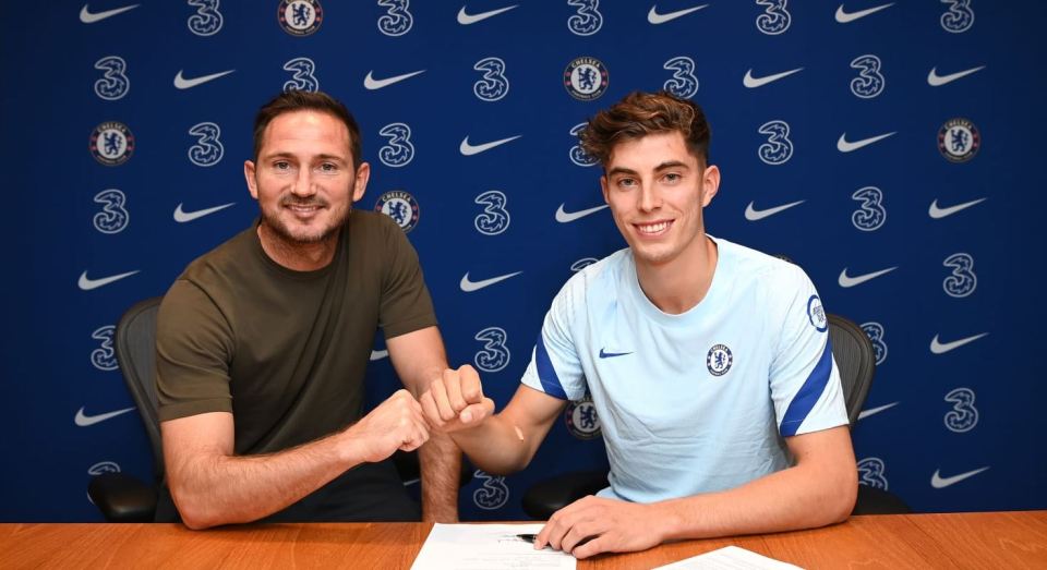 Chelsea have signed Kai Havertz on a five-year deal for a cut price £70m