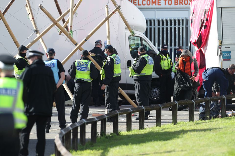 Police could have cut the protest short far quicker