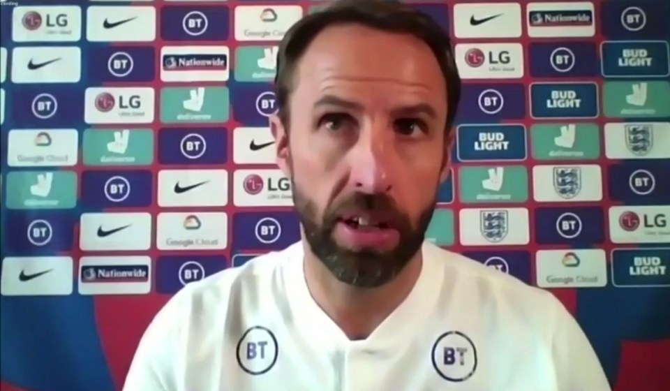 Gareth Southgate confirmed both players had been kicked out of his squad