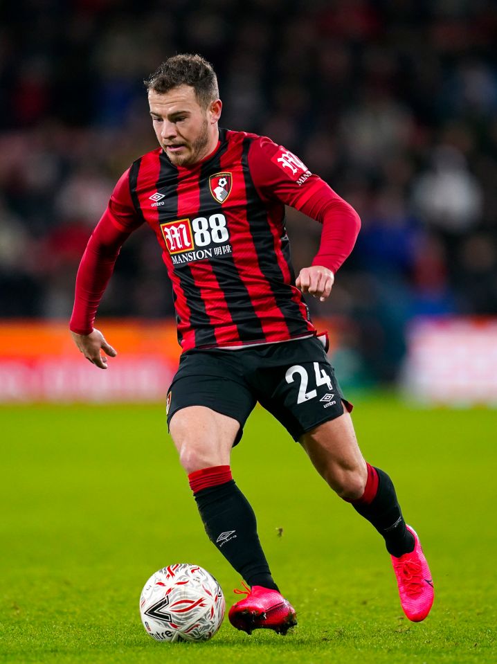 Ryan Fraser made 32 appearances for Bournemouth last term before they were relegated in July