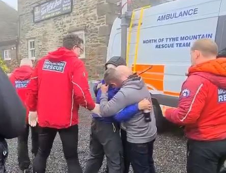  Harry Harvey is reunited with his family after going missing on Sunday