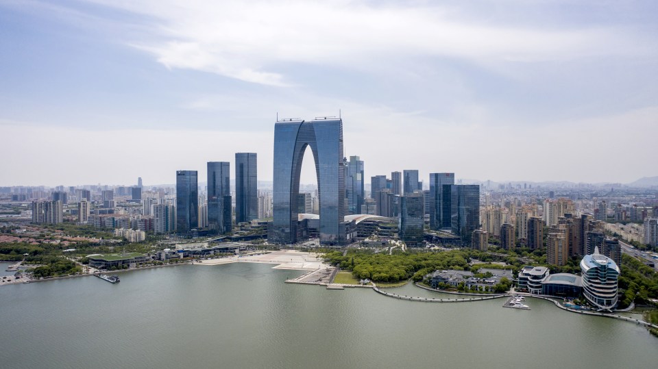 China has five of the most-monitored cities in the world