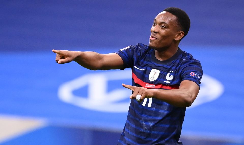 Anthony Martial shone on his first start for France since March 2018