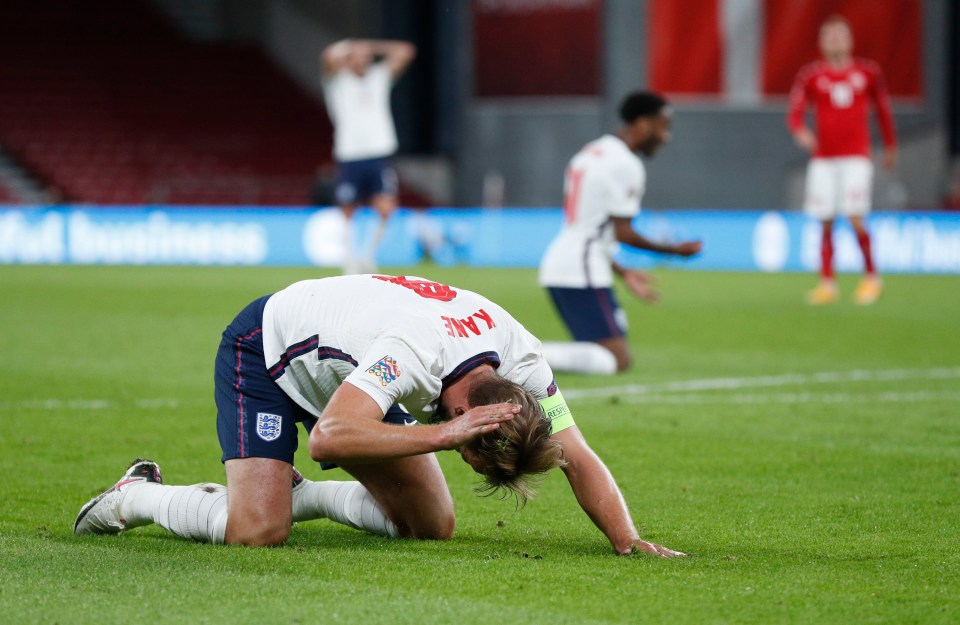 Harry Kane missed a golden late opportunity to win the match