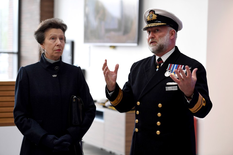 Grinning Rear Admiral Tim Lowe quit after flashing his Union Jack pants on a video call