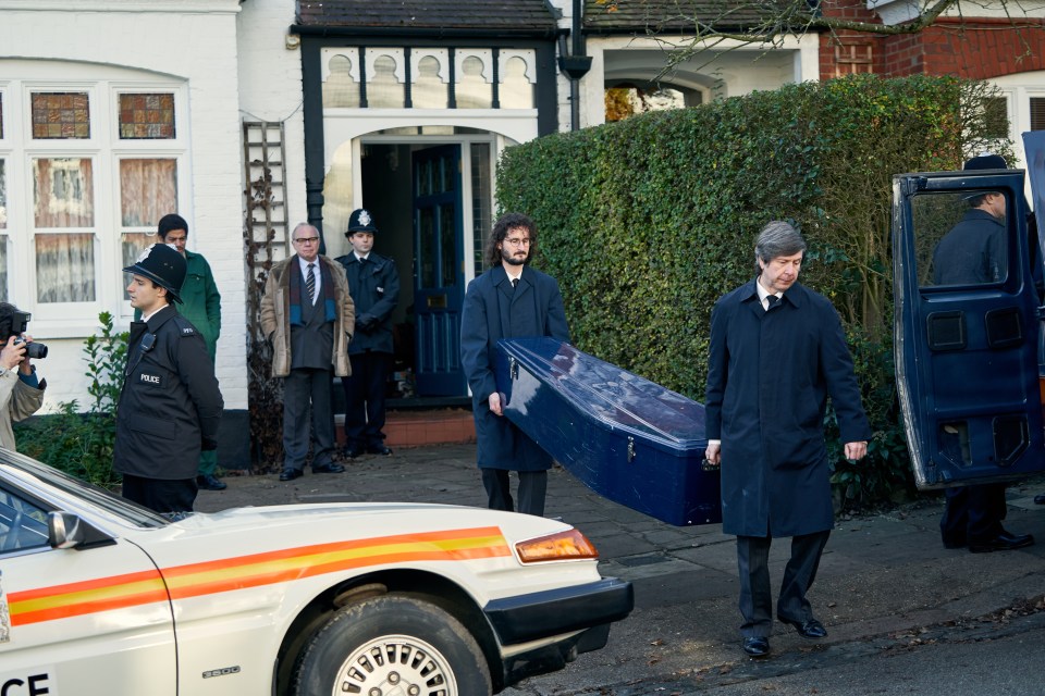 The scenes outside Nilsen's house at 23 Cranley Gardens were filmed in a nearby property in Crouch End