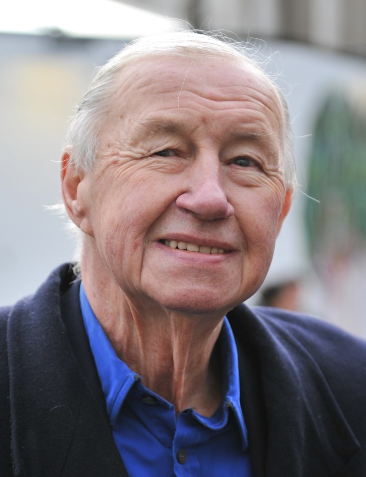  Sir Terence Conran at London Fashion Week in 2013