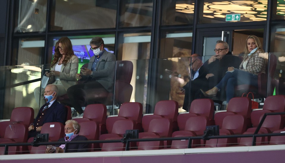 West Ham's owners made sure social distancing measures were in place