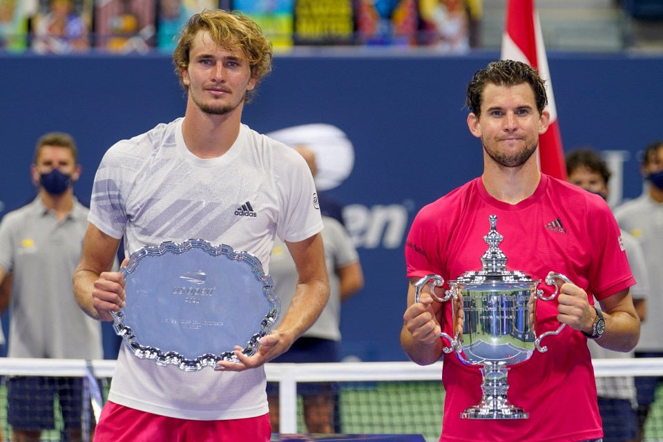 Thiem becomes the first male winner of a major title to be born in the 1990s