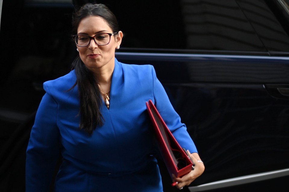 Priti Patel said migrants could have claims processed in other countries before they attempt journey