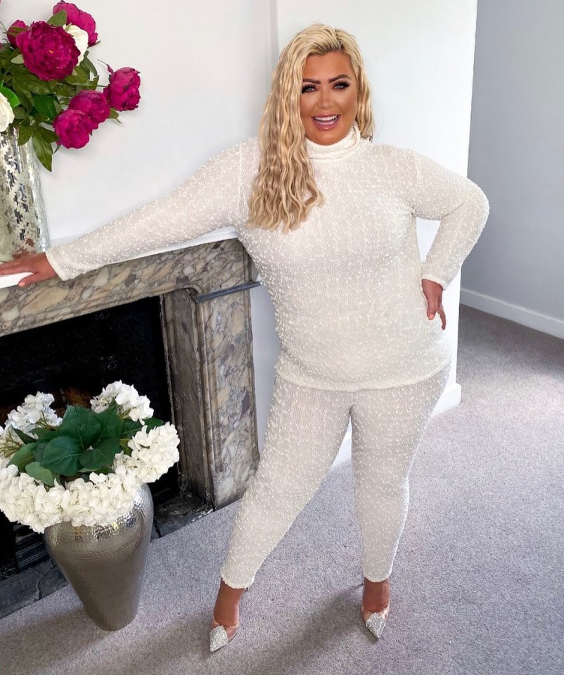 Gemma Collins wowed fans this week by posing in a glamorous figure-hugging outfit as she celebrated a special milestone in her business