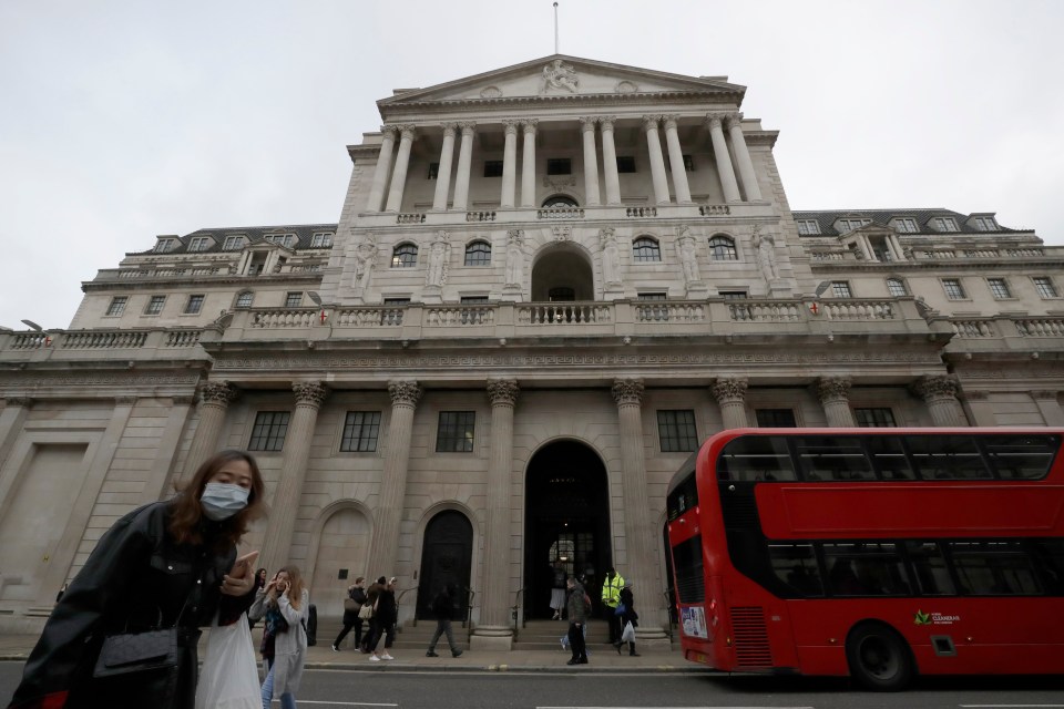 The Bank of England hinted that it is working on plans for negative interest rates