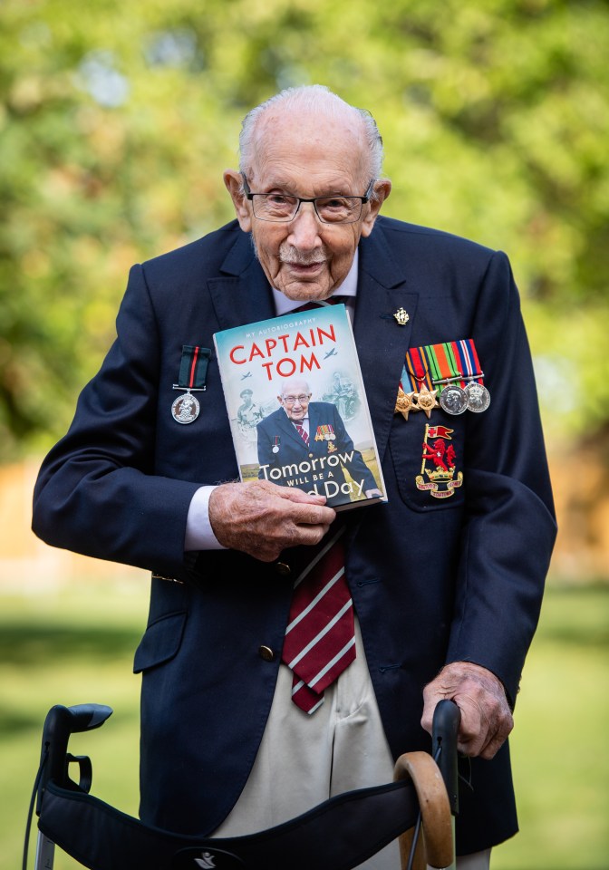 A British film-maker won an international bidding war for the screen rights to Captain Tom’s incredible life story