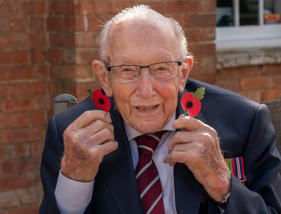 Captain Tom, 100, is helping the Royal British Legion through his own charitable foundation