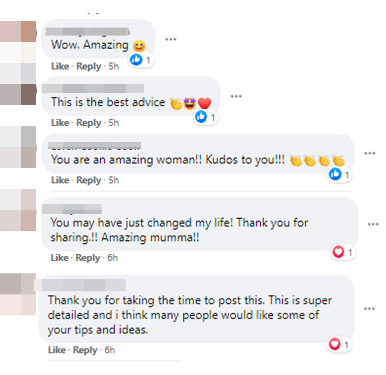 People online were seriously impressed and were thankful for her tips