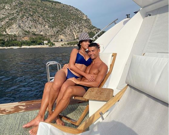 Georgina and Cristiano spent all summer on their luxury yacht