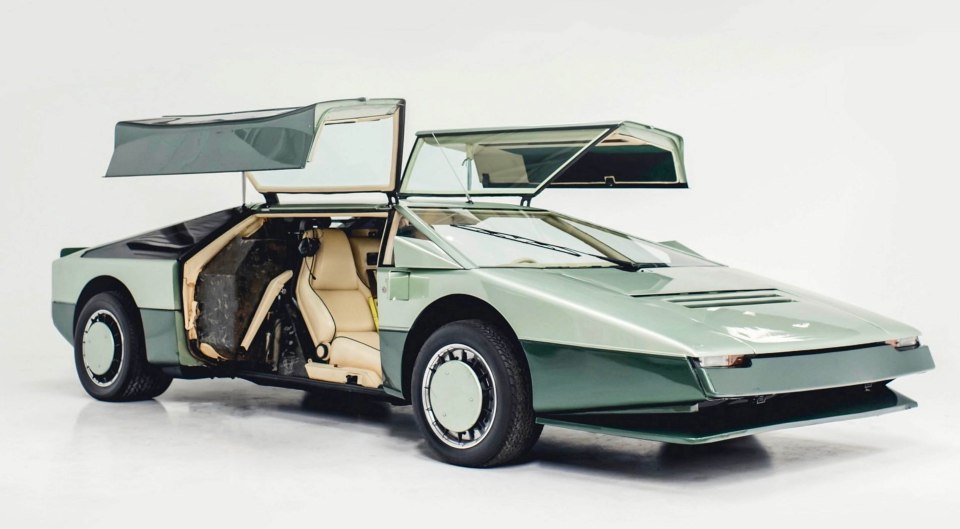 40 years on, the one-of-a-kind, futuristic Aston Martin Bulldog rides again