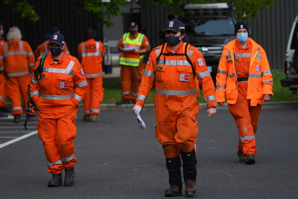 Emergency rescuers spent two days searching for missing William