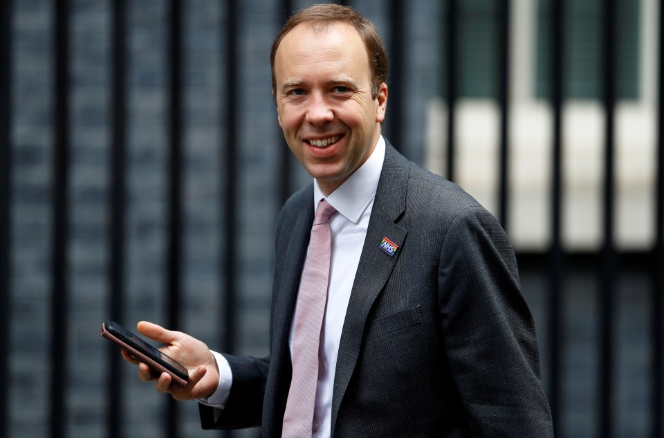 Health Secretary Matt Hancock warned that people need to “be careful” before they think about pulling outside of “established relationships”