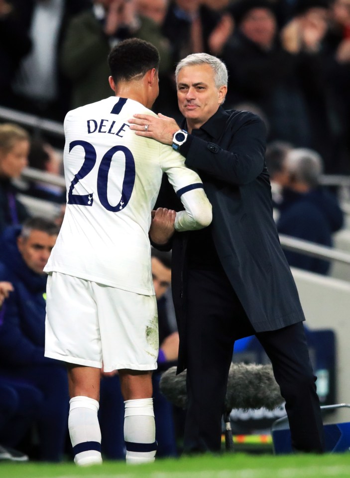 Dele Alli is not being used by Jose Mourinho