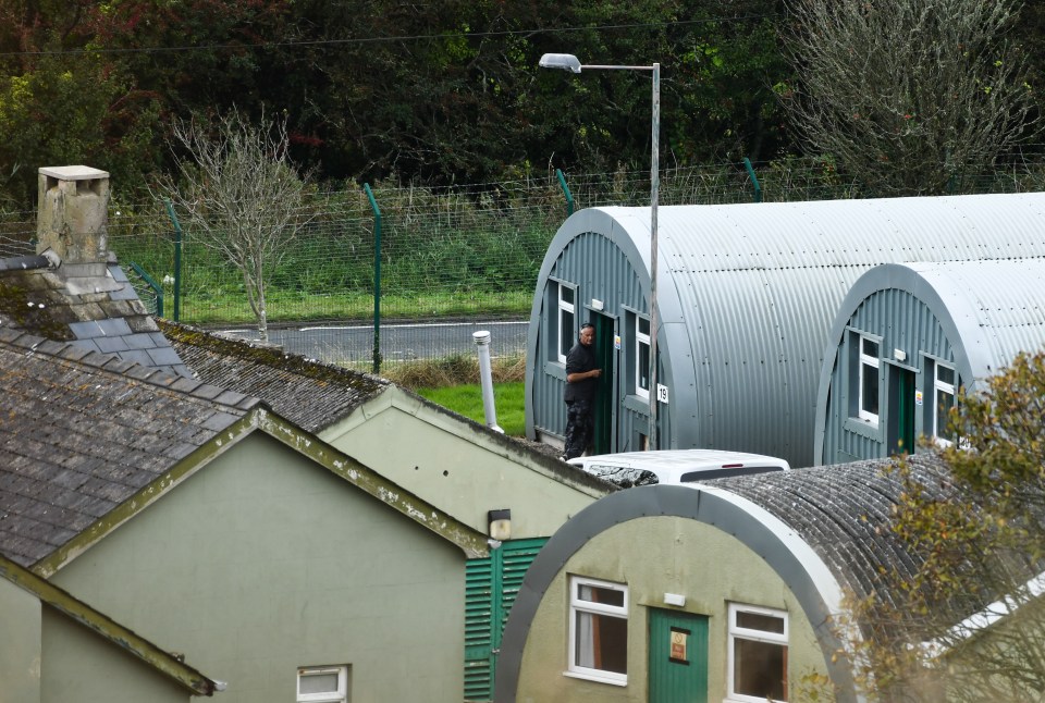 The facility is just yards from the front doors of some residents