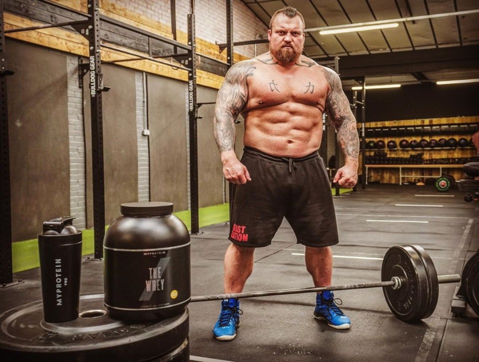 Eddie Hall has shed a stunning six months in two months