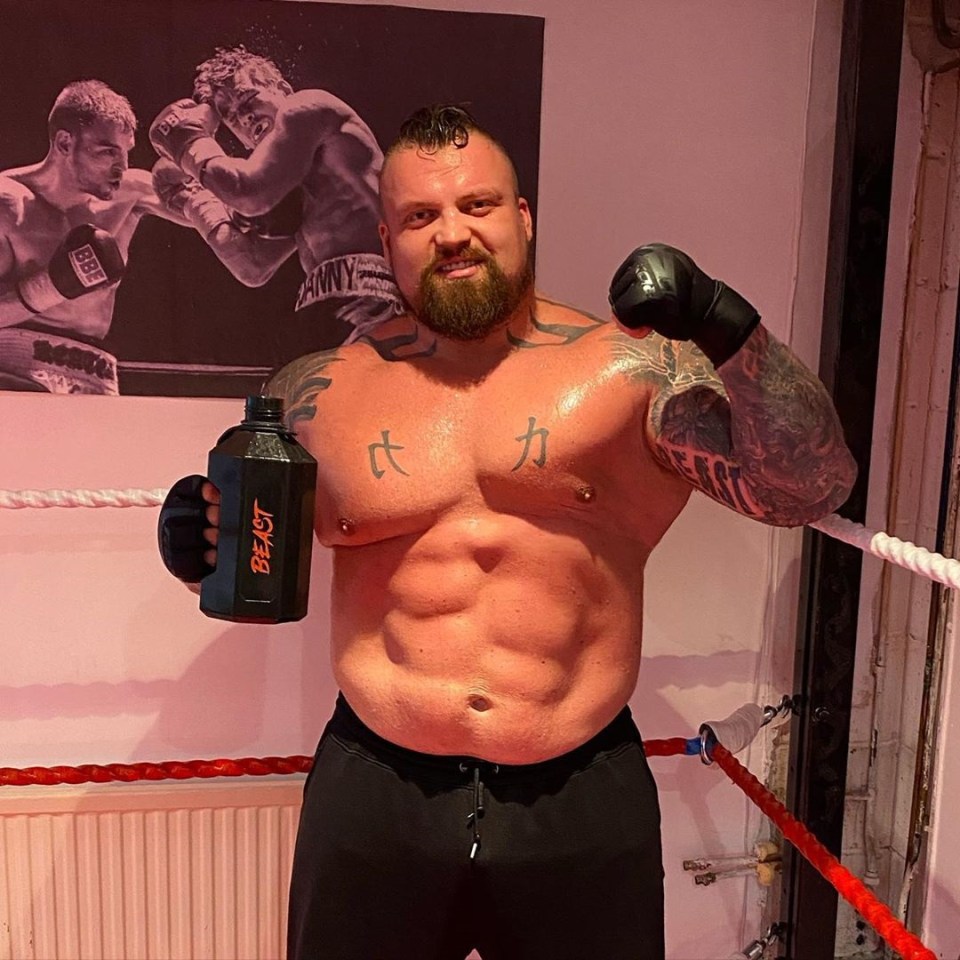 The former world's strongest man fights Hafthor Bjornsson next year