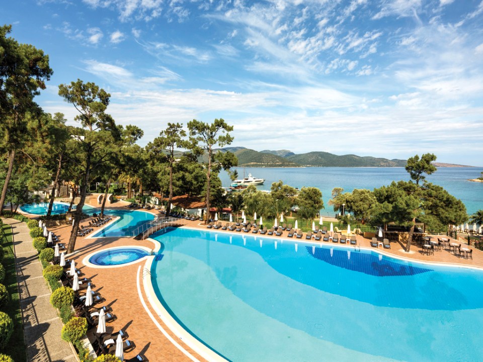 The Rixos Premium hotel in Bodrum