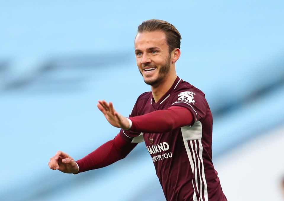 James Maddison scored a rocket from distance in the rout