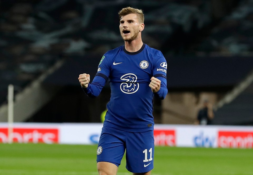 Timo Werner opened the scoring in north London