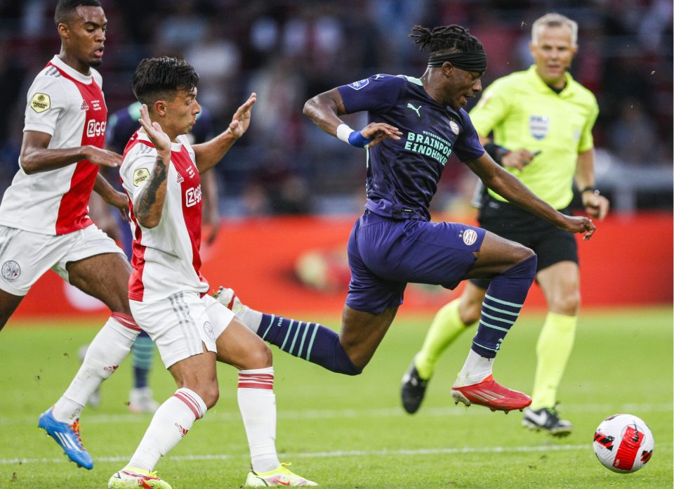  Madueke terrorised Ajax in the Johan Cruyff Shield