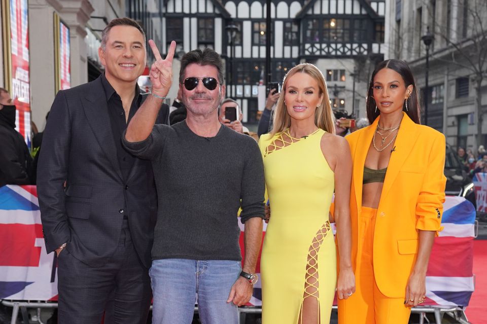  Simon Cowell and Amanda Holden have been on the Britain's Got Talent since its inception