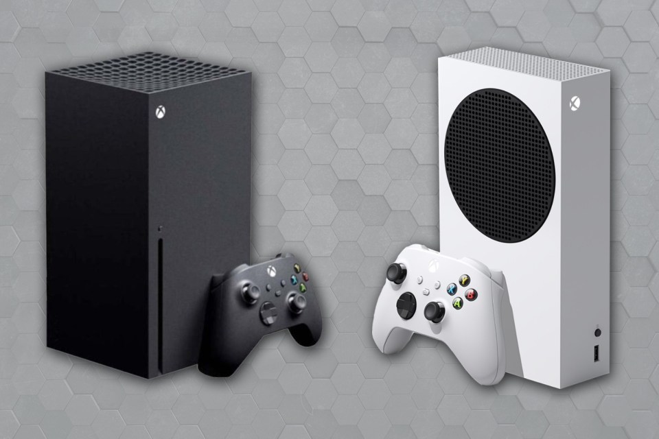 The Xbox Series X (left) and Series S (right) are out in November