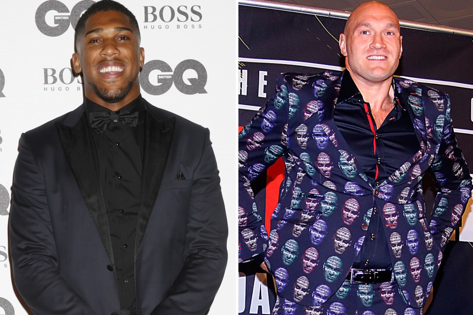 Anthony Joshua does not make much of Fury's fashion sense