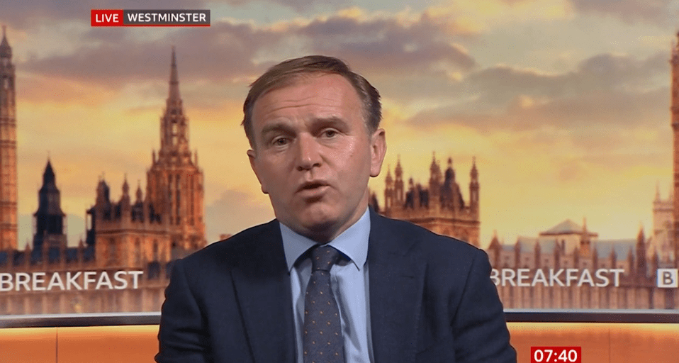 George Eustice blasted the EU for refusing to be "sensible" in talks