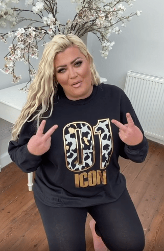 Gemma Collins has stuck her fingers up at clothing brands who wouldn't dress her size 16 body in the early days of Towie