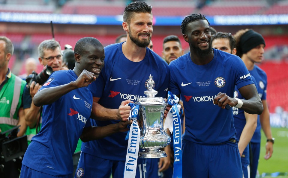 Bakayoko helped Chelsea to FA Cup glory in 2018