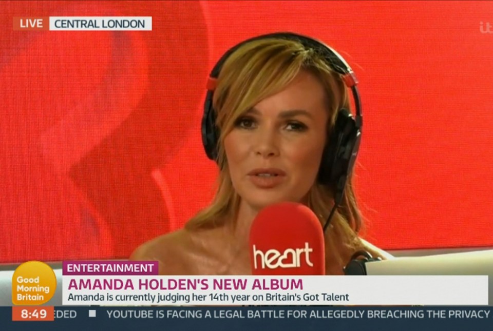 Amanda Holden defended Ashley Banjo against the BLM backlash