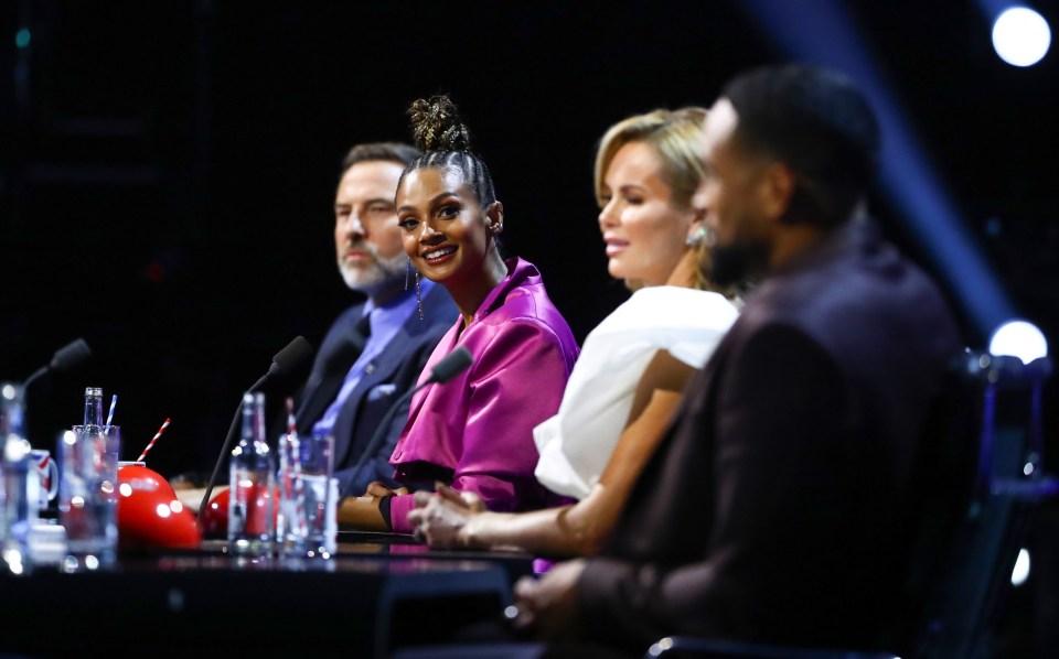 Fello judge Alesha Dixon (centre) stood by Diversity's performance, telling critics to 'kiss my black a**'