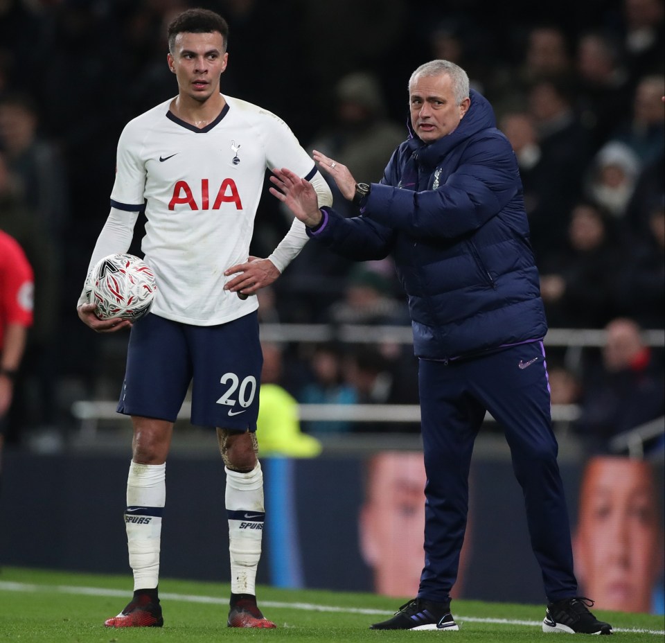 Jose Mourinho claims he is not trying to push England ace Dele Alli out of his plans at Tottenham